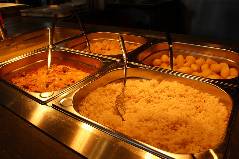 Warmes Mittagessen verkleinert